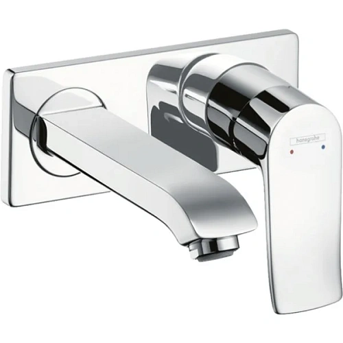 Смеситель для раковины Hansgrohe LowFlow 3,5 л / мин, излив 165 мм 31251000, хром Смеситель для раковины Hansgrohe LowFlow 3,5 л / мин, излив 165 мм 31251000, хром