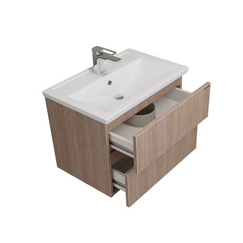 Тумба под раковину GROSSMAN ЮНИТ-70 см кадена вуд (ум.Фостер-70) подвесная 2070131 Тумба под раковину GROSSMAN ЮНИТ-70 см кадена вуд (ум.Фостер-70) подвесная 2070131