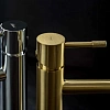 Смеситель для раковины Boheme Uno Matt Gold 461-MG Смеситель для раковины Boheme Uno Matt Gold 461-MG