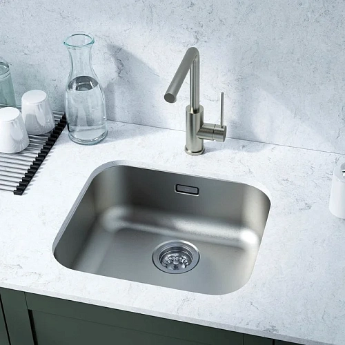 Кухонная мойка Iddis Mate (MAT49S0i77) нержавеющая сталь сатин 490x440 Кухонная мойка Iddis Mate (MAT49S0i77) нержавеющая сталь сатин 490x440