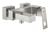 Картинка анонса товара «смеситель для ванны grohe eurocube, суперсталь (23140dc0)»