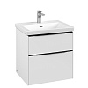 Картинка анонса товара «тумба под раковину villeroy &amp; boch subway 3.0 pure white / pure white c57801vf»