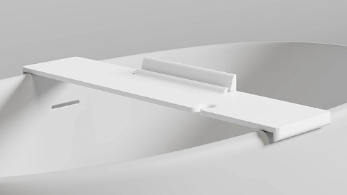 Полка Salini GABBIANO IN 680 1906203M для ванны S-Stone белый Полка Salini GABBIANO IN 680 1906203M для ванны S-Stone белый