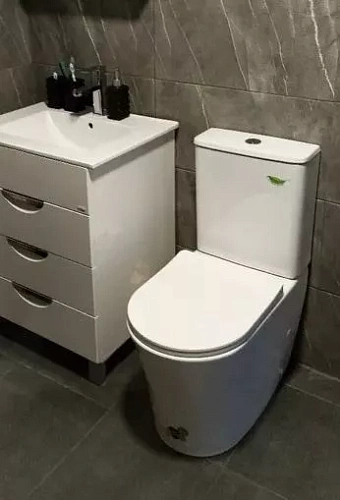 Унитаз напольный Ceruttispa ADIGE CT7836 безободковый, сиденье микролифт Унитаз напольный Ceruttispa ADIGE CT7836 безободковый, сиденье микролифт