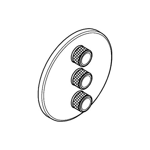 Смеситель для душа GROHE Grohtherm SmartControl на 3 выхода, хром (29122000) внешняя часть термостат Смеситель для душа GROHE Grohtherm SmartControl на 3 выхода, хром (29122000) внешняя часть термостат