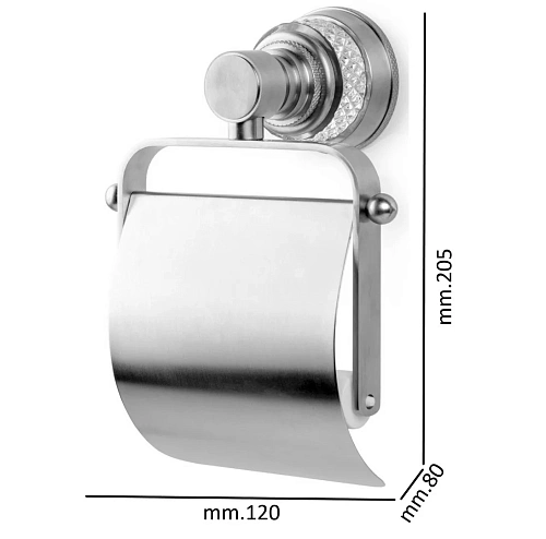 Держатель туалетной бумаги Boheme AURA Chrome 10241-CR Держатель туалетной бумаги Boheme AURA Chrome 10241-CR