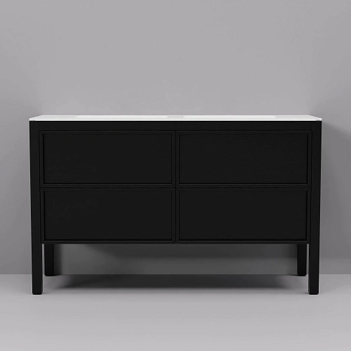 Тумба с раковиной ArtDecco Elisa 140 AES14F78D200 черный дуб Тумба с раковиной ArtDecco Elisa 140 AES14F78D200 черный дуб