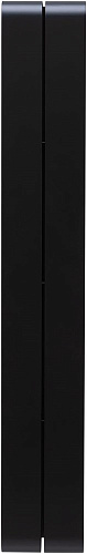 Полка Aquanet Магнум 15x100 черная матовая, вертикальная 00302226 Полка Aquanet Магнум 15x100 черная матовая, вертикальная 00302226