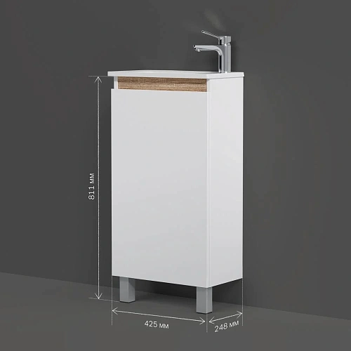 Тумба под раковину AM.PM X-Joy M85AFSX0451WG напольная, 45 см, белый Тумба под раковину AM.PM X-Joy M85AFSX0451WG напольная, 45 см, белый