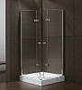 Душевой уголок CEZARES ELENA-W-AS-2-100-C-Cr 100x100см стекло прозрачное, профиль хром
