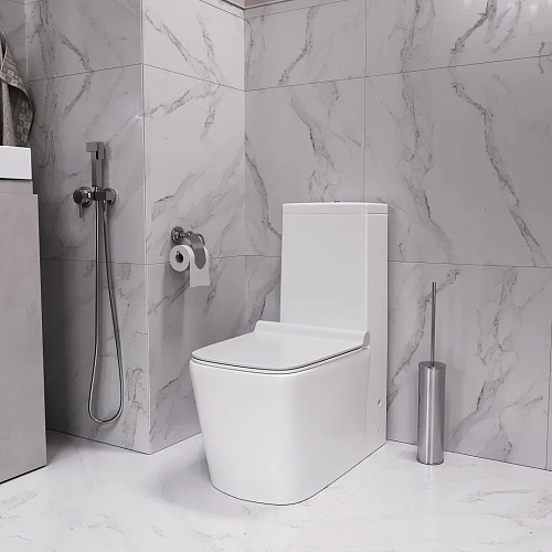 Унитаз напольный GROSSMAN Falcon 665x350x820 моноблок с тонкой крышкой GR-4400S Унитаз напольный GROSSMAN Falcon 665x350x820 моноблок с тонкой крышкой GR-4400S