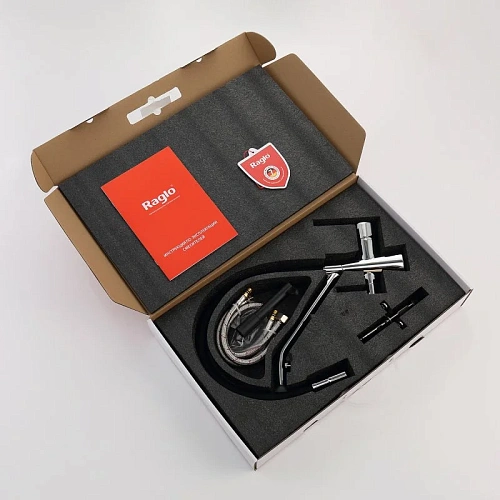 Смеситель для кухни Raglo R80.62 с гибким изливом с подключением к фильтру, хром Смеситель для кухни Raglo R80.62 с гибким изливом с подключением к фильтру, хром