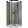 Картинка анонса товара «душевая кабина aquanet passion evo r black 90x90 набор 2 00267257»
