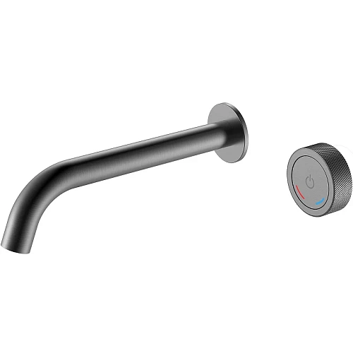 Смеситель для раковины Boheme TECH Gun Metal 158/2-GM Смеситель для раковины Boheme TECH Gun Metal 158/2-GM