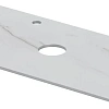 Столешница Aquanet Flat 100 00345787 мрамор, с отверстием слева Столешница Aquanet Flat 100 00345787 мрамор, с отверстием слева