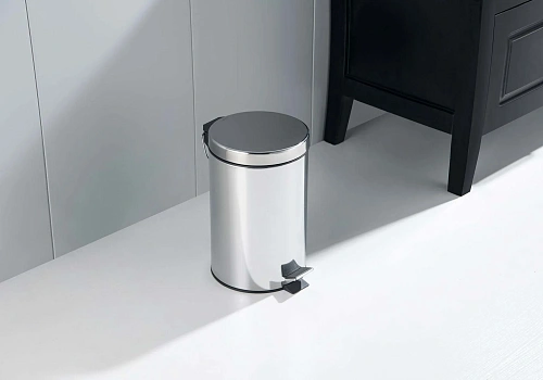 Корзина для мусора Aquatek AQ4992CR хром полированный Корзина для мусора Aquatek AQ4992CR хром полированный