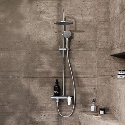 Душевая система Damixa Jupiter 977730000 хром Душевая система Damixa Jupiter 977730000 хром