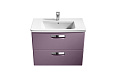 Тумба под раковину Roca The Gap 80 фиолетовая ZRU9302740