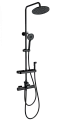 Душевая система Wonzon & Woghand с термостатом, черный матовый (WW-C3017-A1-MB) Душевая система Wonzon & Woghand с термостатом, черный матовый (WW-C3017-A1-MB)