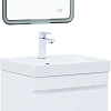 Тумба под раковину Aquanet Слим 50 00346041 напольная, белый сатин Тумба под раковину Aquanet Слим 50 00346041 напольная, белый сатин