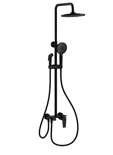 Душевая система Wonzon & Woghand черный матовый (WW-A30874-MB) Душевая система Wonzon & Woghand черный матовый (WW-A30874-MB)