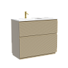 Тумба под раковину SANCOS Folk Floor FL100FLCP левая 995х445х850 капучино, напольная Тумба под раковину SANCOS Folk Floor FL100FLCP левая 995х445х850 капучино, напольная