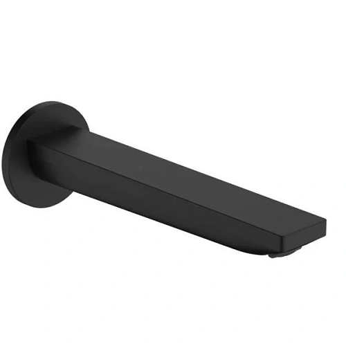 Излив Hansgrohe Rebris E 72431670, матовый черный Излив Hansgrohe Rebris E 72431670, матовый черный