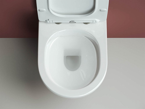 Унитаз подвесной Ceramica Nova FORMA CN3009 белый с сиденьем Унитаз подвесной Ceramica Nova FORMA CN3009 белый с сиденьем