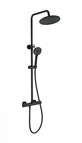 Душевая система Wonzon & Woghand с термостатом, черный матовый (WW-B3047-A-MB) Душевая система Wonzon & Woghand с термостатом, черный матовый (WW-B3047-A-MB)