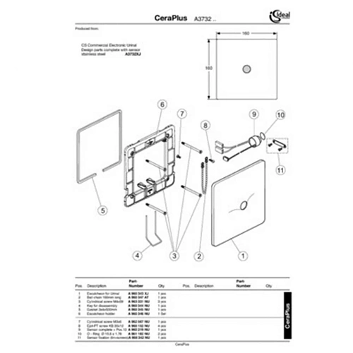Комплект 7 в 1 Ideal Standard Connect E567101L1 инсталляция PROSYS и писсуар CONNECT E567101 Комплект 7 в 1 Ideal Standard Connect E567101L1 инсталляция PROSYS и писсуар CONNECT E567101
