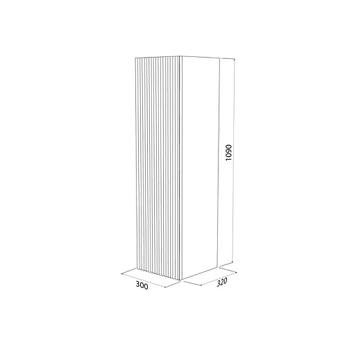 Шкаф-пенал IDDIS Bild (BIL30V0i97) подвесной 30 см, дуб светлый Шкаф-пенал IDDIS Bild (BIL30V0i97) подвесной 30 см, дуб светлый