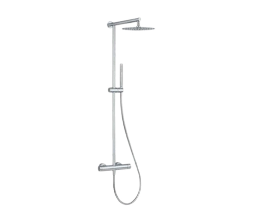 Душевая система Remer X Style INOX SSXT37UFM25 термостатическая, нержавеющая сталь Душевая система Remer X Style INOX SSXT37UFM25 термостатическая, нержавеющая сталь