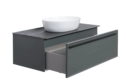 Тумба под раковину La Fenice Elba Grigio 100 FNC-01-ELB-G-100 серая Тумба под раковину La Fenice Elba Grigio 100 FNC-01-ELB-G-100 серая