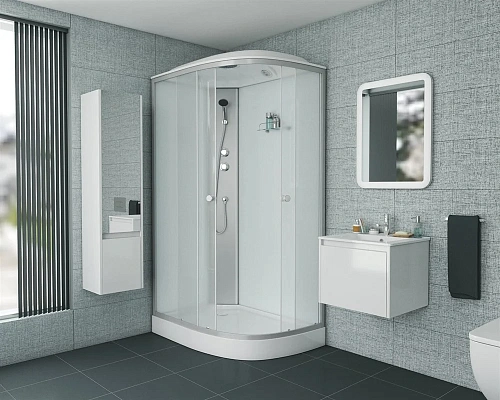 Душевая кабина Niagara NG-4312-08L (1200х800х2150) стекло матовое 4312L Душевая кабина Niagara NG-4312-08L (1200х800х2150) стекло матовое 4312L