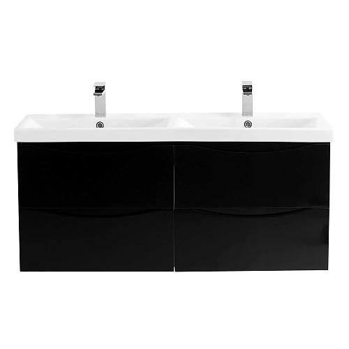 Тумба под раковину BelBagno MARINO-CER-1200-4C-SO-2-NL-P Nero Lucido подвесная 1172x438 Тумба под раковину BelBagno MARINO-CER-1200-4C-SO-2-NL-P Nero Lucido подвесная 1172x438