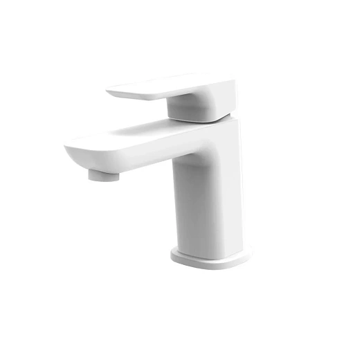 Смеситель для раковины Paini Nove 09BY211TC с донным клапаном, белый Смеситель для раковины Paini Nove 09BY211TC с донным клапаном, белый