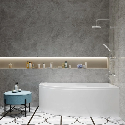 Акриловая ванна DIWO Сочи R 170x95 с каркасом 568020 Акриловая ванна DIWO Сочи R 170x95 с каркасом 568020