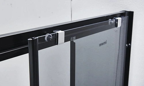 Душевой уголок Timo Imwei YL-9002B 90x90 с поддоном, стекло матовое, профиль черный Душевой уголок Timo Imwei YL-9002B 90x90 с поддоном, стекло матовое, профиль черный