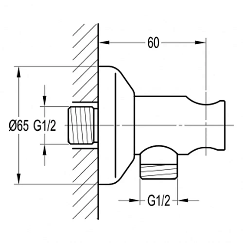 Шланговое подключение Swedbe Terracotta 2559 Шланговое подключение Swedbe Terracotta 2559