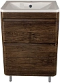 Тумба под раковину Style Line Атлантика 60, Люкс старое дерево, PLUS СС-00002207 Тумба под раковину Style Line Атлантика 60, Люкс старое дерево, PLUS СС-00002207