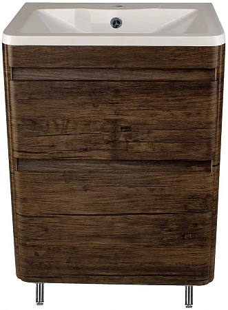 Тумба под раковину Style Line Атлантика 60, Люкс старое дерево, PLUS СС-00002207 Тумба под раковину Style Line Атлантика 60, Люкс старое дерево, PLUS СС-00002207