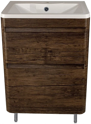 Тумба под раковину Style Line Атлантика 60, Люкс старое дерево, PLUS СС-00002207 Тумба под раковину Style Line Атлантика 60, Люкс старое дерево, PLUS СС-00002207
