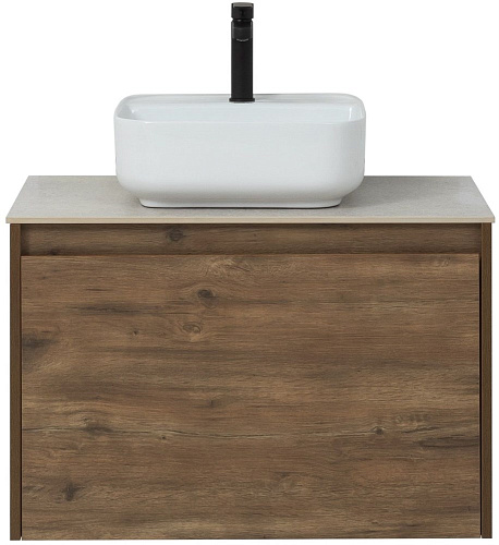 Тумба под раковину Aquanet Nova Lite 75 дуб рустикальный (1 ящик) 00249514 Тумба под раковину Aquanet Nova Lite 75 дуб рустикальный (1 ящик) 00249514