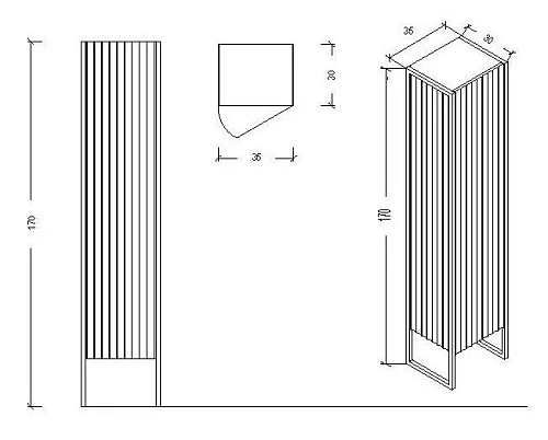 Шкаф-пенал Armadi Art MONACO 868-CPG-R капучино глянец + золото R Шкаф-пенал Armadi Art MONACO 868-CPG-R капучино глянец + золото R