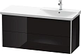 Тумба под раковину Duravit XSquare XS418904040 подвесная 121 см черный глянцевый Тумба под раковину Duravit XSquare XS418904040 подвесная 121 см черный глянцевый