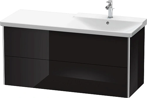 Тумба под раковину Duravit XSquare XS418904040 подвесная 121 см черный глянцевый Тумба под раковину Duravit XSquare XS418904040 подвесная 121 см черный глянцевый