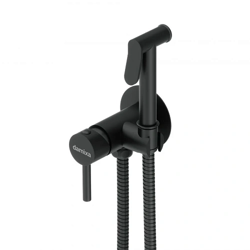 Гигиенический душ Damixa Option 217000000 встраиваемый смеситель, черный Гигиенический душ Damixa Option 217000000 встраиваемый смеситель, черный