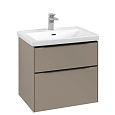 Тумба под раковину Villeroy & Boch Subway 3.0 Taupe / Taupe C57601VM Тумба под раковину Villeroy & Boch Subway 3.0 Taupe / Taupe C57601VM