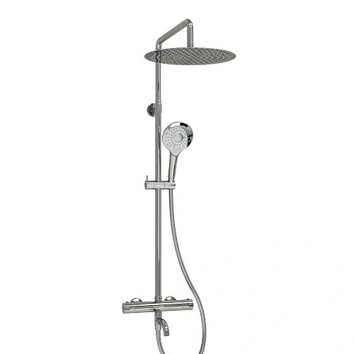 Душевая система WasserKRAFT A188.116.101.087.CH Thermo с термостатом хром Душевая система WasserKRAFT A188.116.101.087.CH Thermo с термостатом хром