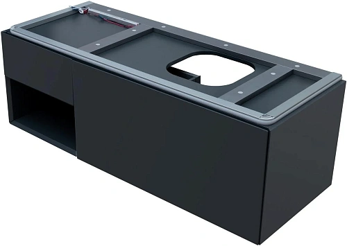 Тумба под раковину Allen Brau Infinity 120 1.21008.AM R антрацит матовый Тумба под раковину Allen Brau Infinity 120 1.21008.AM R антрацит матовый